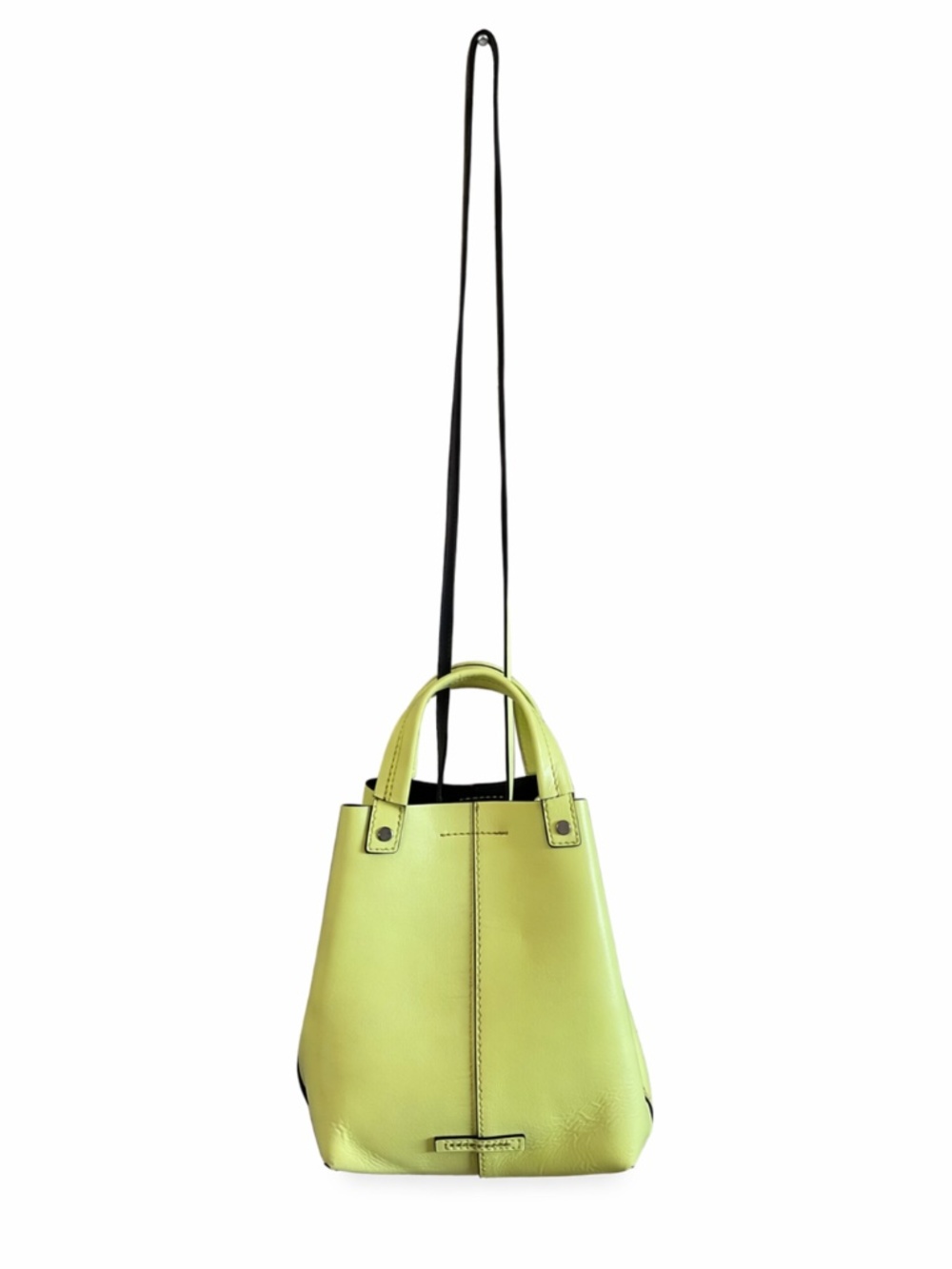 Y2K BCBGMaxAzria Neon Green Multi-Way Tote Bag – OS *Flaw/Fair